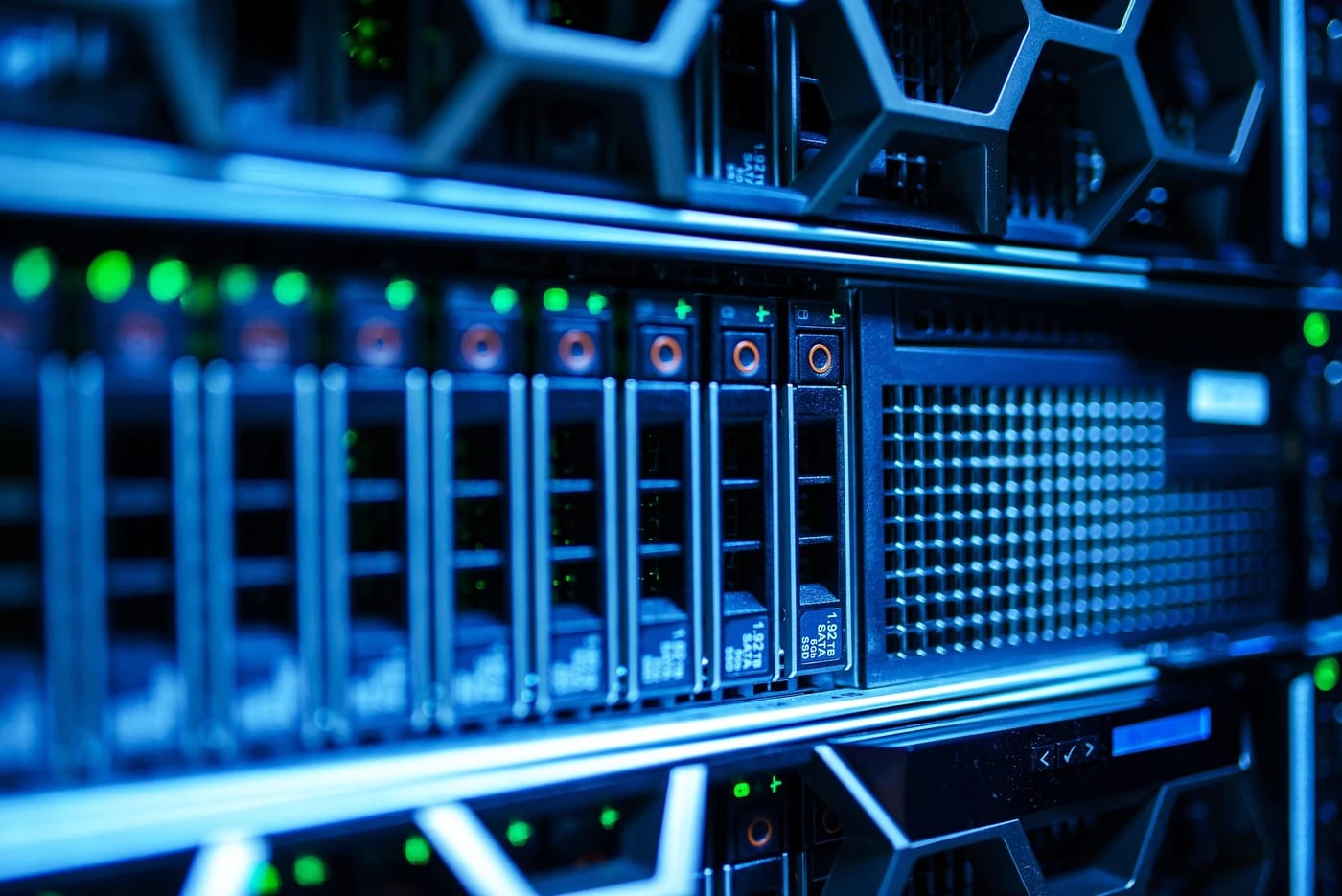 Câblage réseau d’une baie informatique
